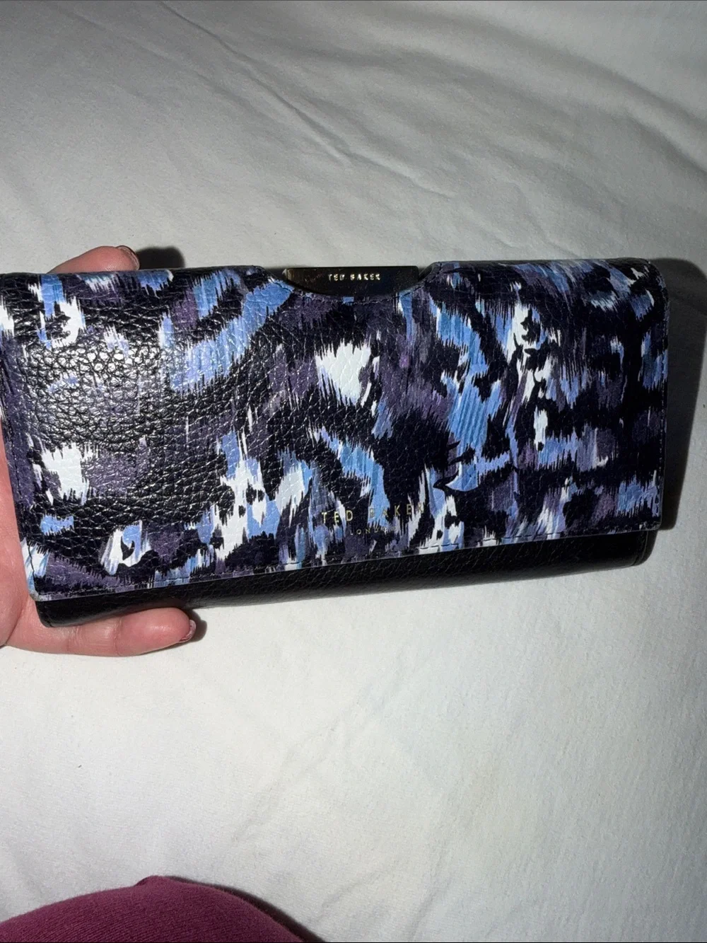 Ted Baker London Keemia Urban Large Bobble Matinee Wallet / Clutch NWOT
